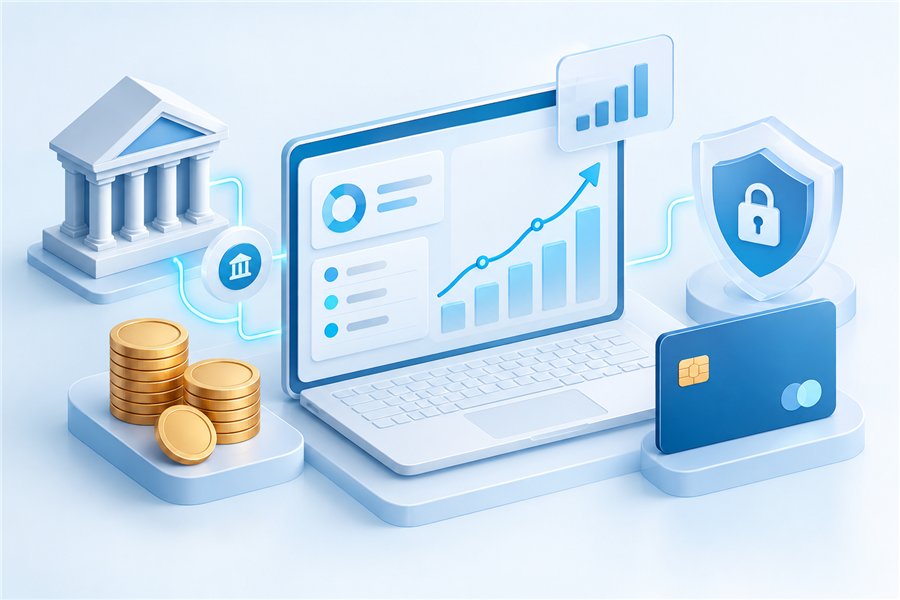 Ilustração do módulo Financeiro